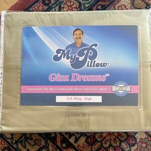 Giza Dreams Cal King Sheets in Sage by MyPillow